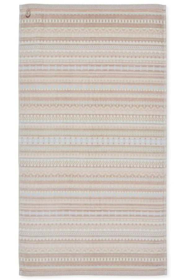 Store Pip Studio Badetuch Geometric Print 55x100cm Sand