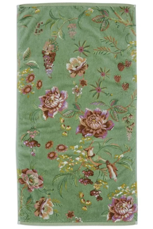 Discount Pip Studio Badetuch Secret Garden 55x100cm Grün