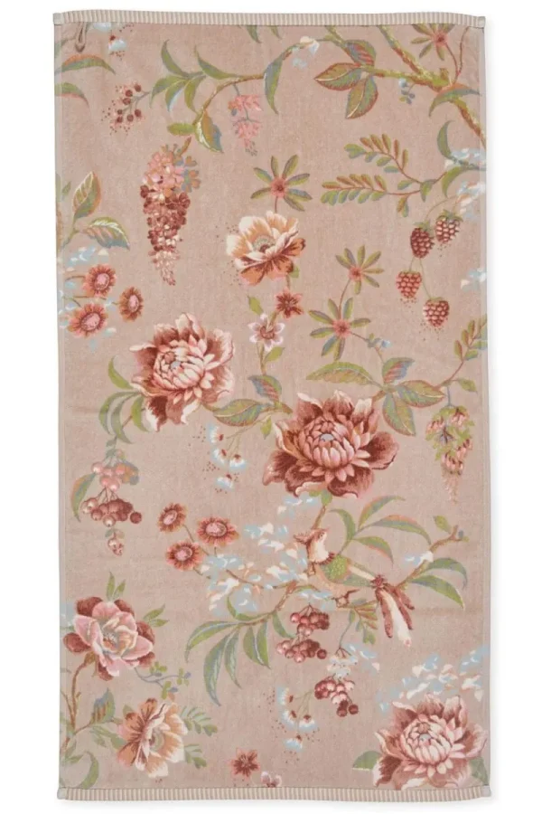 Best Sale Pip Studio Badetuch Secret Garden 55x100cm Khaki