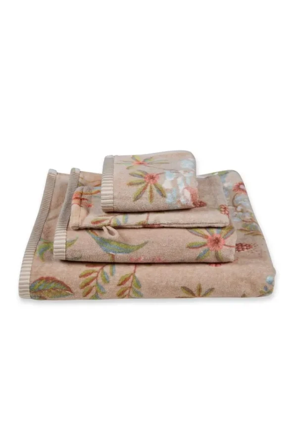 Best Sale Pip Studio Badetuch Secret Garden 55x100cm Khaki