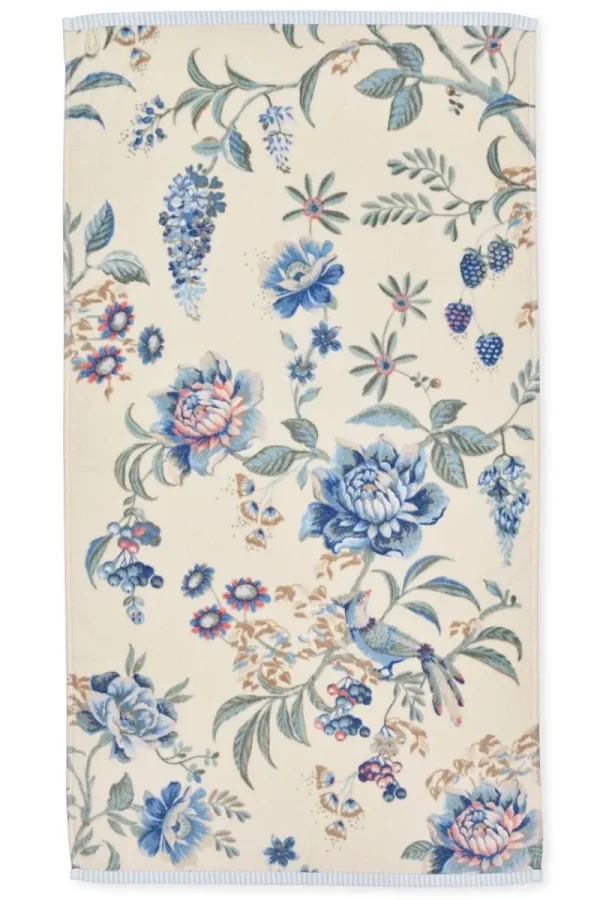 Cheap Pip Studio Badetuch Secret Garden Weiß/ 55x100cm Blau