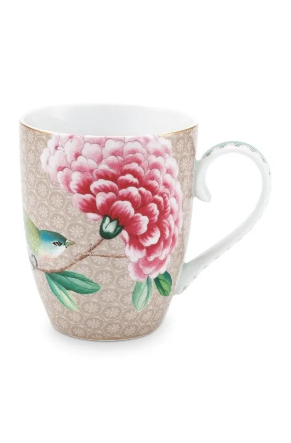 Clearance Pip Studio Blushing Birds Tasse Gross Khaki