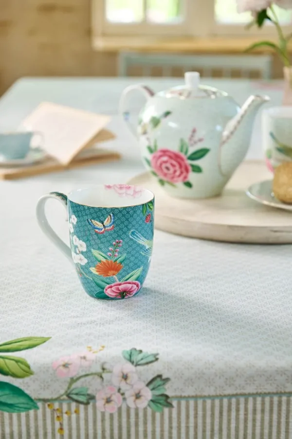 Store Pip Studio Blushing Birds Tasse XL Blau