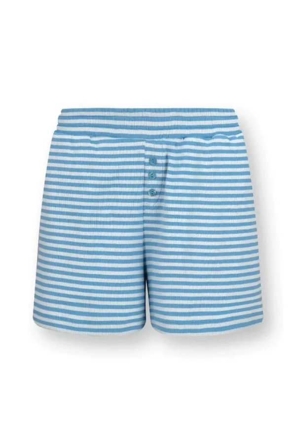 Online Pip Studio Bobi Kurze Hose Little Sumo Stripe Blau