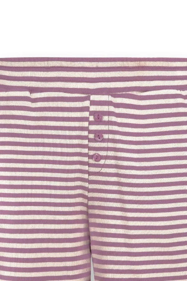 Cheap Pip Studio Bobi Kurze Hose Little Sumo Stripe Lila Violett