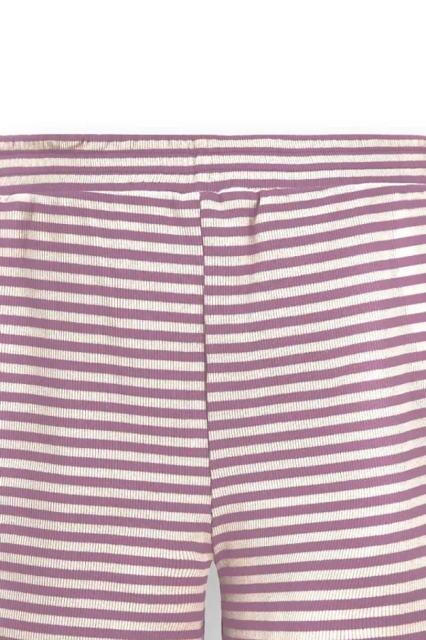 Cheap Pip Studio Bobi Kurze Hose Little Sumo Stripe Lila Violett