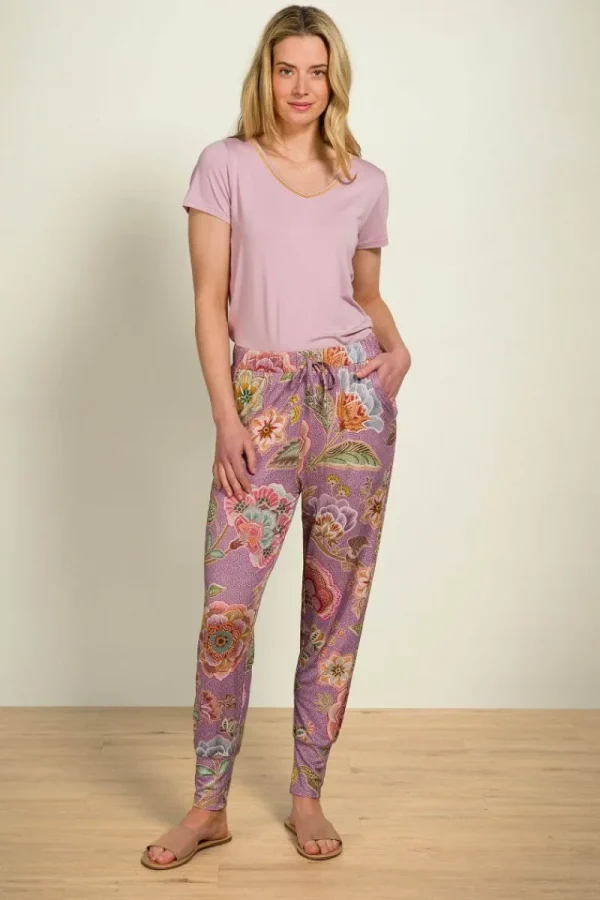 Fashion Pip Studio Bobien Lange Hose Matata Lila Violett