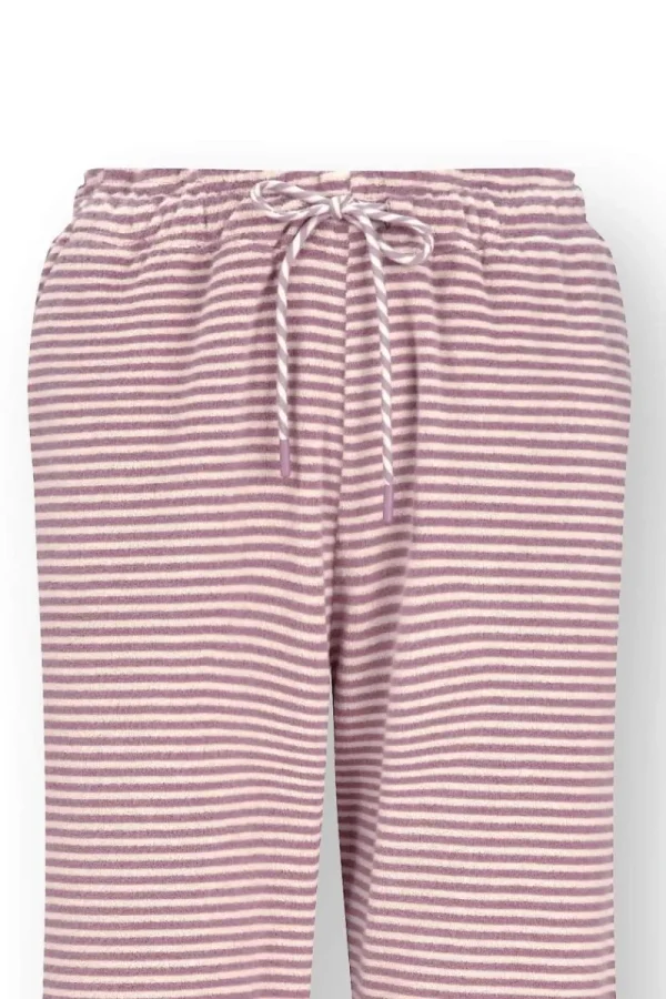 Sale Pip Studio Britta Lange Hose Little Sumo Stripe Lila Violett