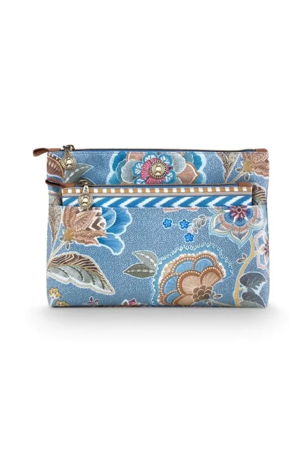 Sale Pip Studio Caryn Kosmetiktasche Kombi Matata Blau