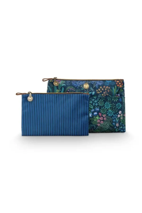 Flash Sale Pip Studio Caryn Kosmetiktasche Kombi Querida Dunkel Blau