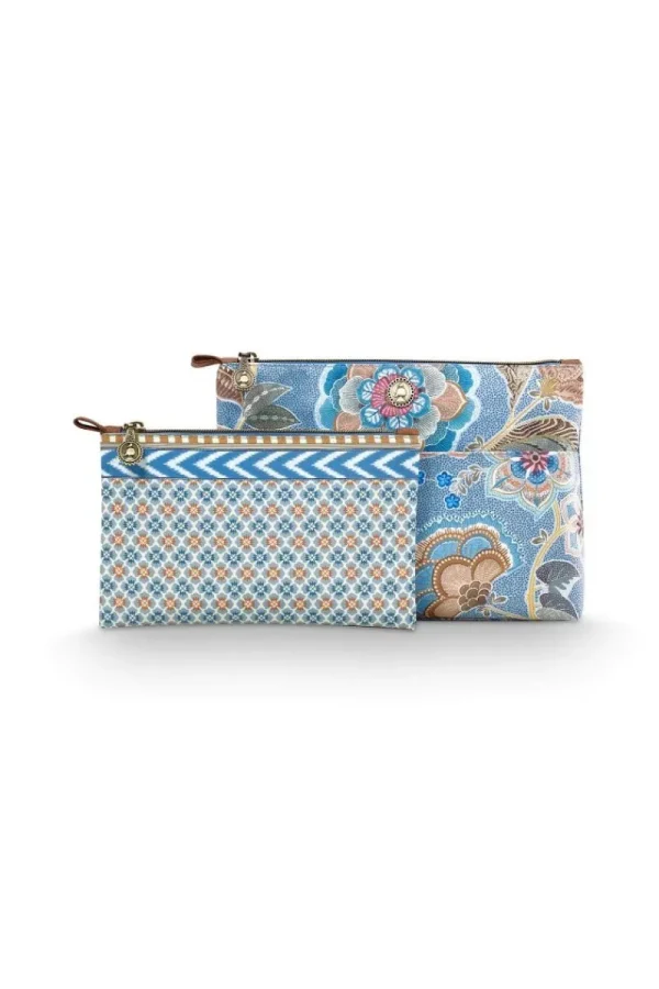 Sale Pip Studio Caryn Kosmetiktasche Kombi Matata Blau