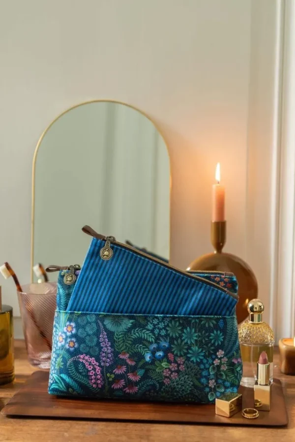 Flash Sale Pip Studio Caryn Kosmetiktasche Kombi Querida Dunkel Blau