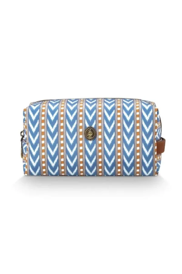 Store Pip Studio Coco Necessaire Mittel Samba Streifen Blau