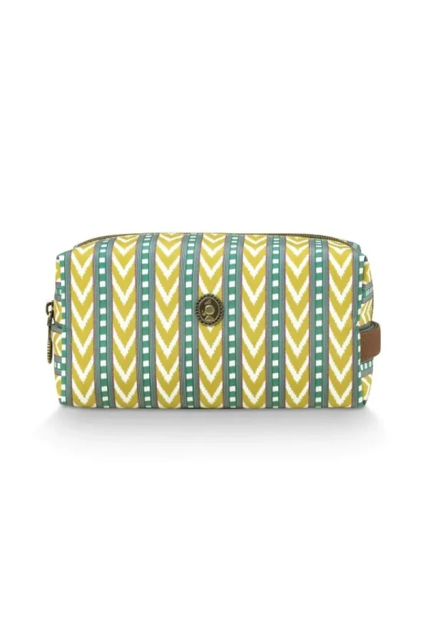 Sale Pip Studio Coco Necessaire Mittel Samba Streifen Limette Grün