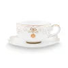 Best Pip Studio Espresso Cup and Saucer Royal Winter White 125ml