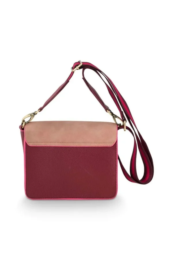 Store Pip Studio Fenna Schultertasche Klein Uni Rot