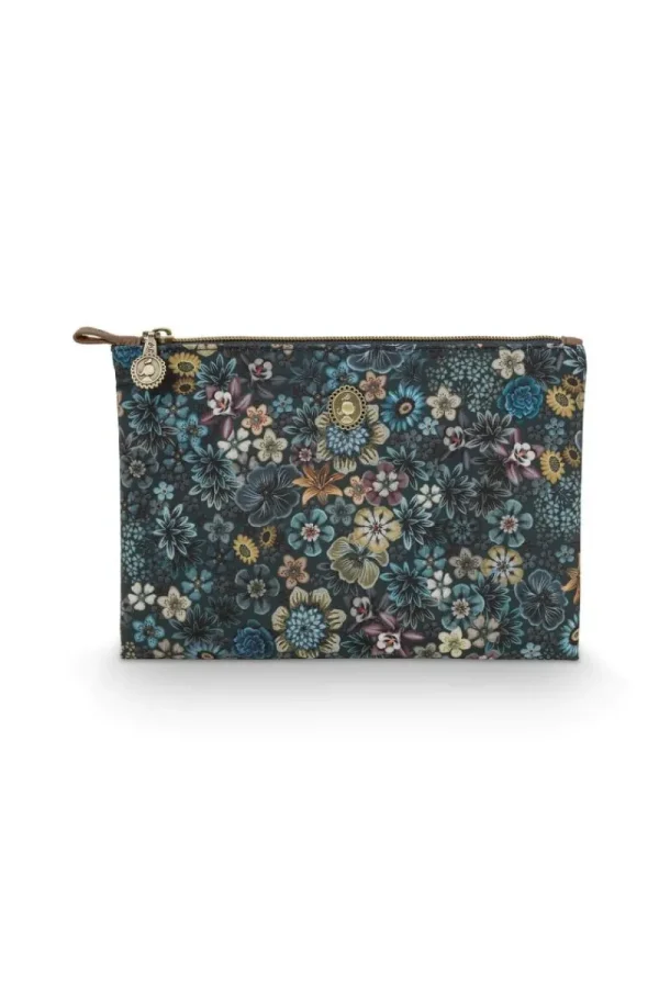 Cheap Pip Studio Flaches Necessaire Medium Tutti i Fiori Blau