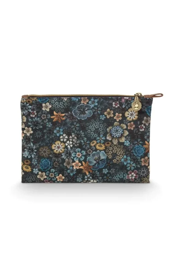 Cheap Pip Studio Flaches Necessaire Medium Tutti i Fiori Blau