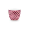 Sale Pip Studio Flower Festival Eierbecher Rot/Dunkel Rosa