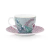 Cheap Pip Studio Flower Festival Espresso Tasse & Undertasse Hell Blau