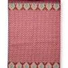 Sale Pip Studio Flower Festival Geschirrtuch Rot/Dunkel Rosa