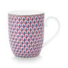 Best Pip Studio Flower Festival Tasse Klein Rot/Hellblau Mehrfarbig