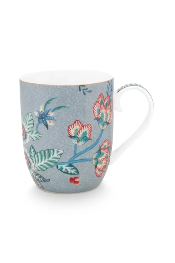 Online Pip Studio Flower Festival Tasse Klein Hell Blau