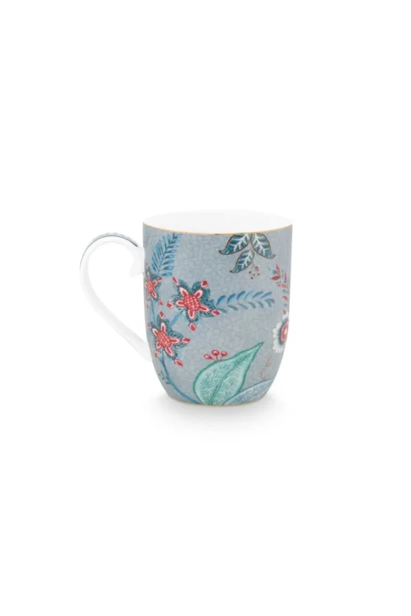 Online Pip Studio Flower Festival Tasse Klein Hell Blau