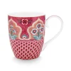 Shop Pip Studio Flower Festival Tasse XL Deco Dunkel Rosa