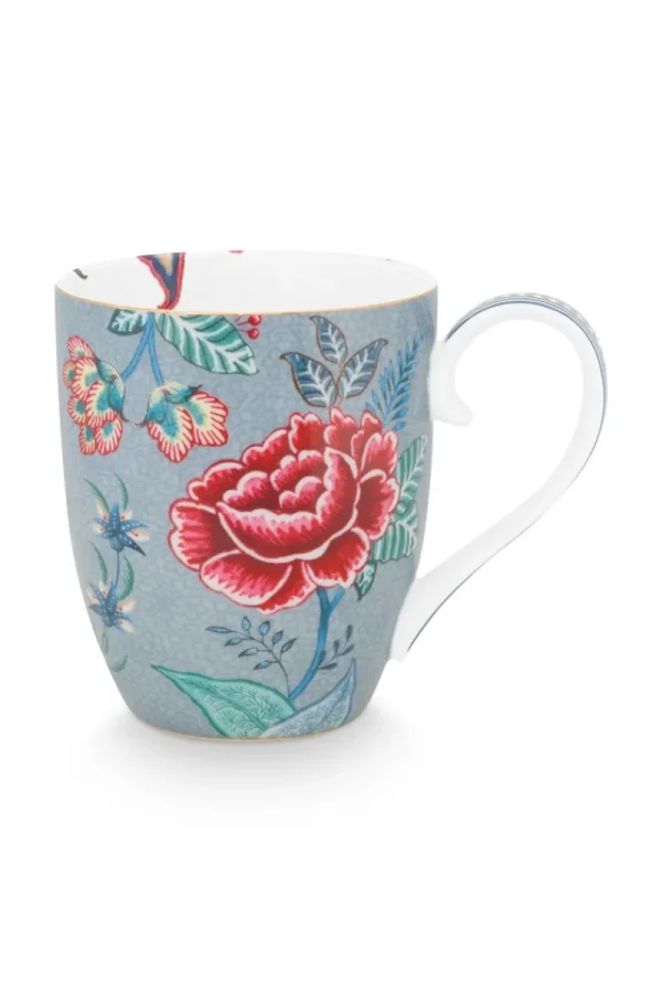 Discount Pip Studio Flower Festival Tasse XL Hell Blau