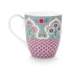 Outlet Pip Studio Flower Festival Tasse XL Deco Hell Blau