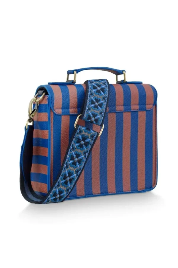 Best Sale Pip Studio Frances Schultertasche Klein Streifen Blau