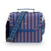 Shop Pip Studio Frances Schultertasche Mittel Streifen Blau