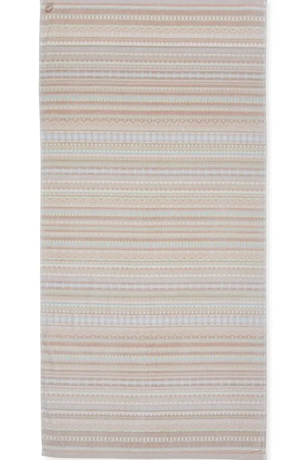 Shop Pip Studio Große Handtuch Geometric Print 70x140cm Sand