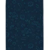 New Pip Studio Große Handtuch Jasmin Jacquard Dunkel 70x140cm Blau