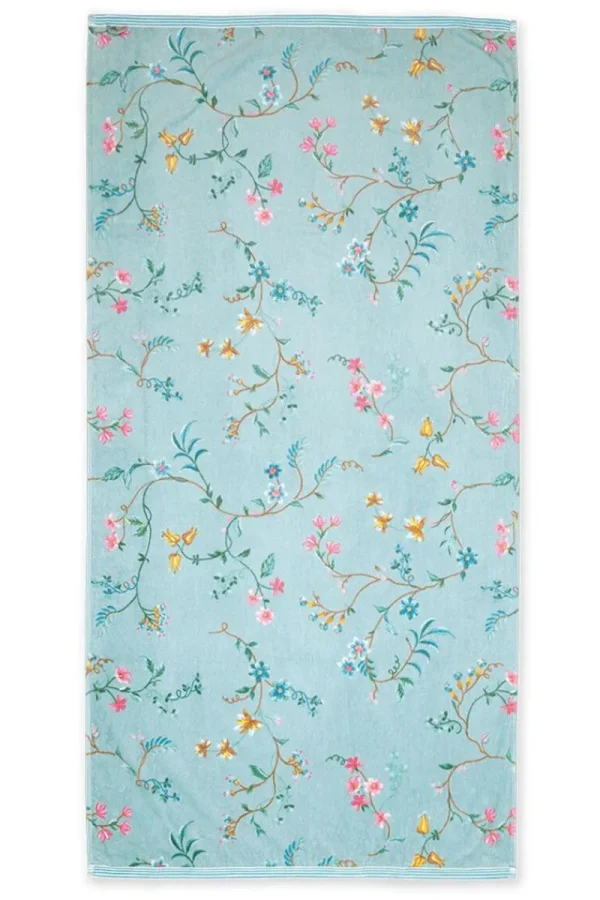 Flash Sale Pip Studio Große Handtuch Les Fleurs Blau 70x140 cm