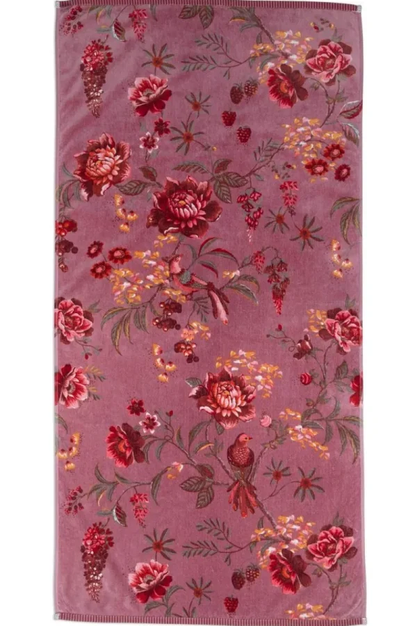 Discount Pip Studio Große Handtuch Secret Garden Mauve 70x140cm Violett