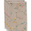 Shop Pip Studio Gästehandtuch Set/3 Les Fleurs 30x50 cm Khaki