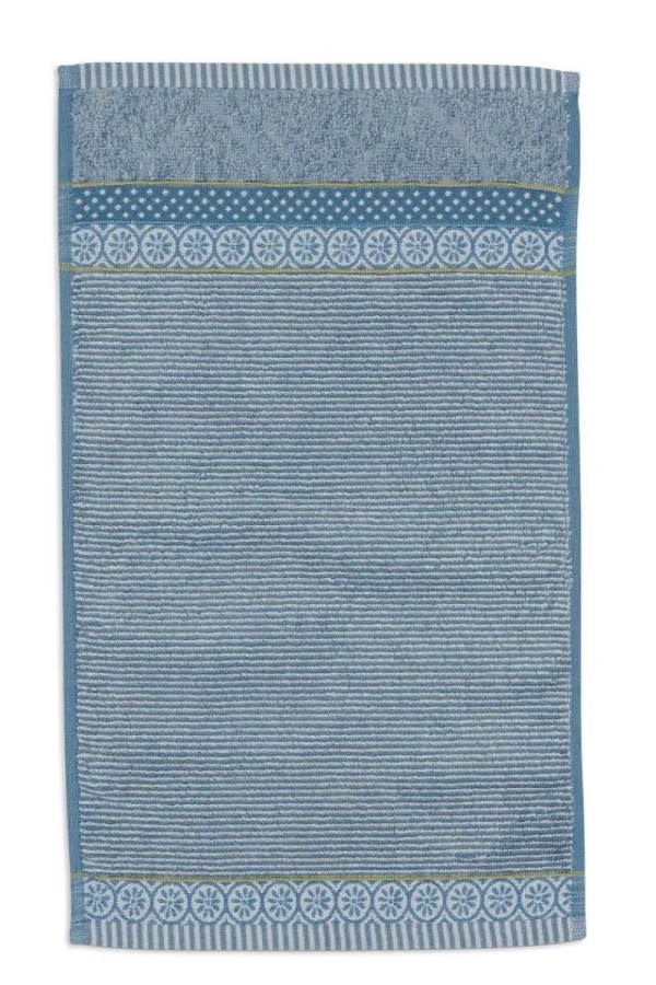 Flash Sale Pip Studio Gästehandtuch Set/3 Soft Zellige /Grau 30X50cm Blau