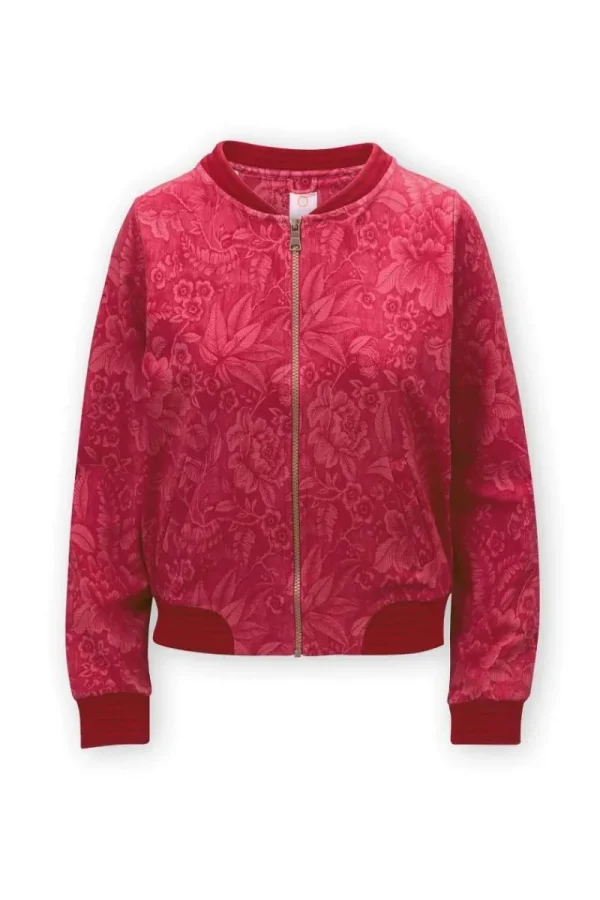 Discount Pip Studio Jacke Casa dei Fiori Himbeere Rot