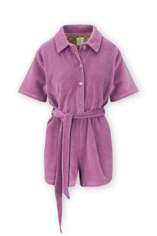 Store Pip Studio Jumpsuit Petite Sumo Stripe Lila Violett