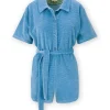 Clearance Pip Studio Jumpsuit Petite Sumo Stripe Blau