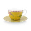 New Pip Studio La Majorelle Cappuccino Tasse & Untertasse Gelb