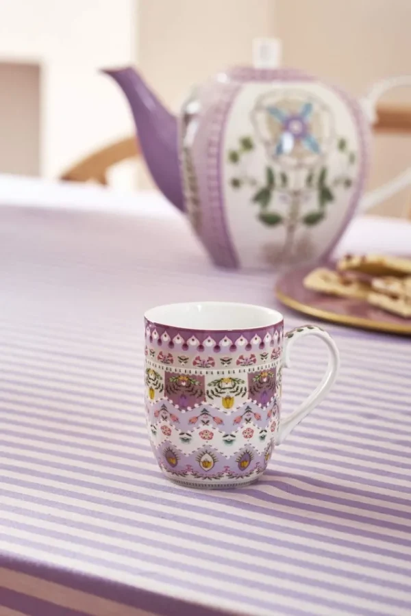 Store Pip Studio Lily & Lotus Set/2 Tassen Klein Lila 145ml Violett