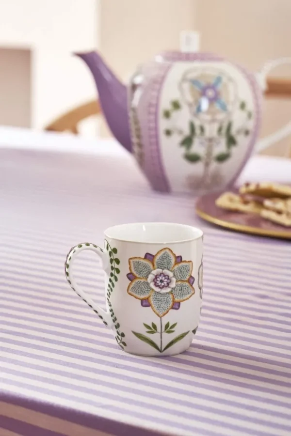 Store Pip Studio Lily & Lotus Set/2 Tassen Klein Lila 145ml Violett