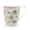 Flash Sale Pip Studio Lily & Lotus Tasse XL Lila 450ml Weiß