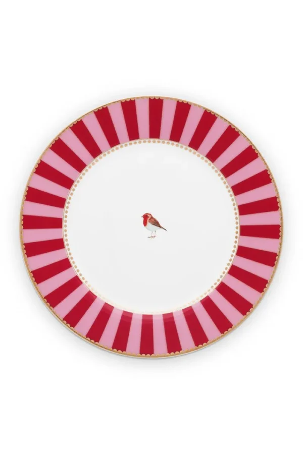 Best Sale Pip Studio Love Birds Frühstücksteller Rot/ 21 cm Rosa