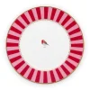 Cheap Pip Studio Love Birds Gebäckteller Rot/ 17 cm Rosa