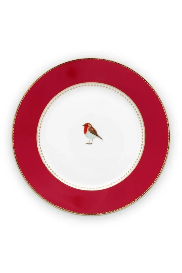 Discount Pip Studio Love Birds Gebäckteller 17 cm Rot