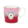 Flash Sale Pip Studio Love Birds Tasse Klein Rot/Rosa